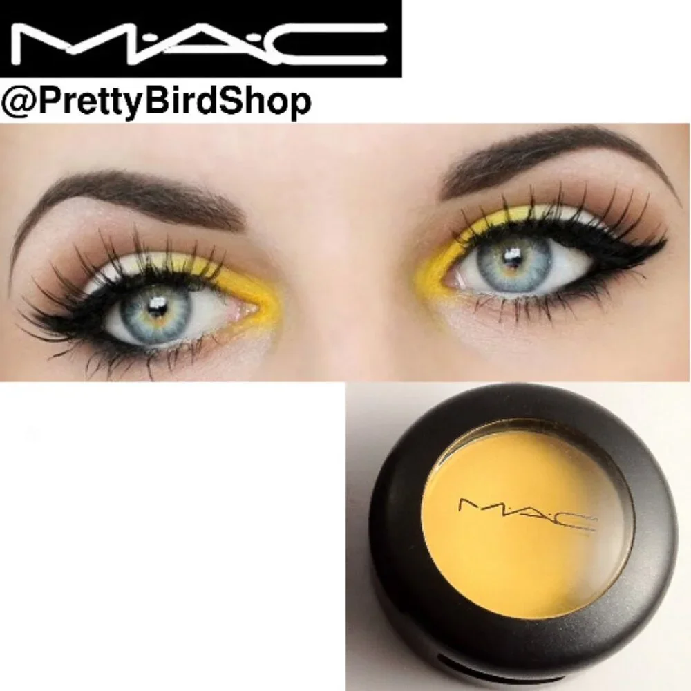 MAC CHROME YELLOW eyeshadow NIB last one!